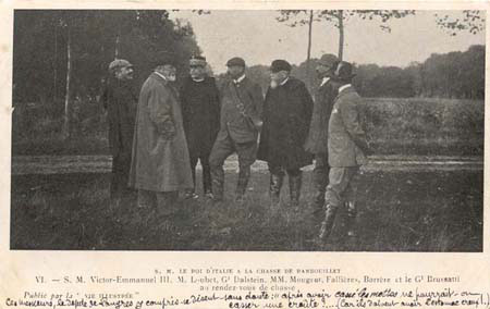A. Fallires, prsident du Snat, assiste  la rception du roi d'Italie, 1903 (127 J 394) 