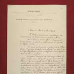 Les lecteurs snatoriaux rpublicains de l'arrondissement de Nrac offrent la candidature  A. Fallires, 1890 - Agrandir l'image