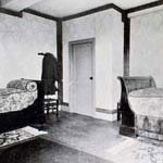 La chambre à coucher en 1906 - Agrandir l'image