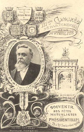 Visite du président Fallières en Lot-et-Garonne en 1906 - Agen