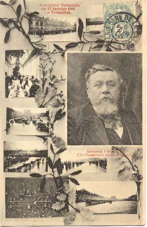 Carte postale souvenir du  17 janv. 1906 (127 J 553)