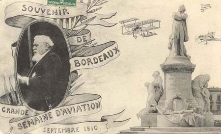 Souvenir de la semaine de l'aviation de Bordeaux, sept. 1910 (127 J 309)