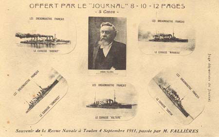 Evnements - Souvenir de la revue navale, 1911 (127 J 294)