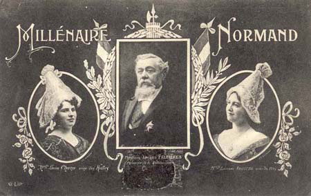 Voyages en France -  Rouen, 1911 - Millnaire normand (127 J 339)
