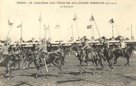 Voyages en France -  Rouen, 1911 - Ftes du millnaire normand (127 J 350)