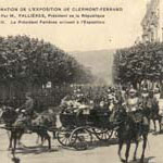 Voyage du prsident Fallires - Clermont-Ferrand - Le cortge prsidentiel (127 J 322)  - Agrandir l'image