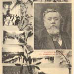 Carte postale souvenir du  17 janv. 1906 (127 J 553) - Agrandir l'image