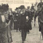 Le prsident Fallires et son pouse  la semaine de l'aviation de Champangne, aot 1909 (127 J 314)  - Agrandir l'image
