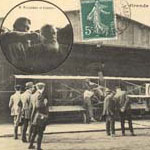 Le prsident Fallires et l'aviateur Curtis, aot 1909 (127 J 312)  - Agrandir l'image