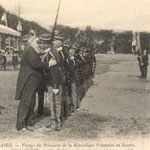 Voyages en France -  Savoie, 1910 - Le prsident Fallires  Chambry (127 J 355)  - Agrandir l'image