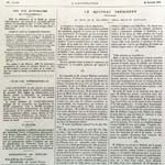 Vie quotidienne  l'Elyse - Le nouveau prsident, article de l'Illustration du 20 janvier 1906 (1 J 942/a)  - Agrandir l'image