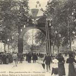 Voyages en Lot-et-Garonne - Villeneuve-sur-Lot, 1907 - L'art de triomphe du boulevard Bernard-Palissy (127 J 650)  - Agrandir l'image